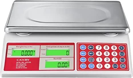 BALANZA CAMRY 30KG/66LBS DIGITAL ACS-30-JC31 ACS30JC31