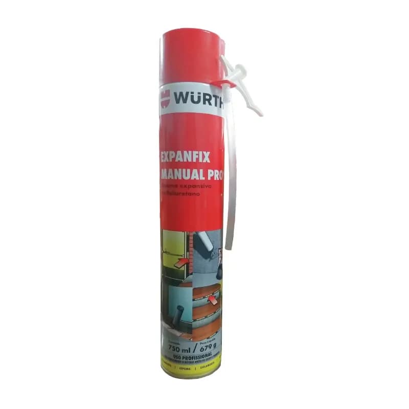 ESPUMA EXPANSIVA WURTH SPRAY 750ML 142511 poliuretano