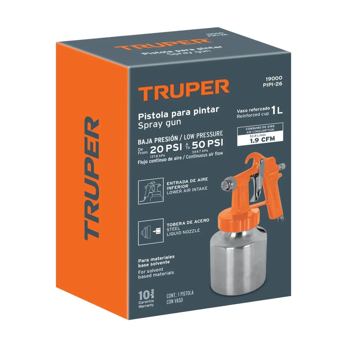 PISTOLA P/PINTAR TRUPER PIPI-26 19000