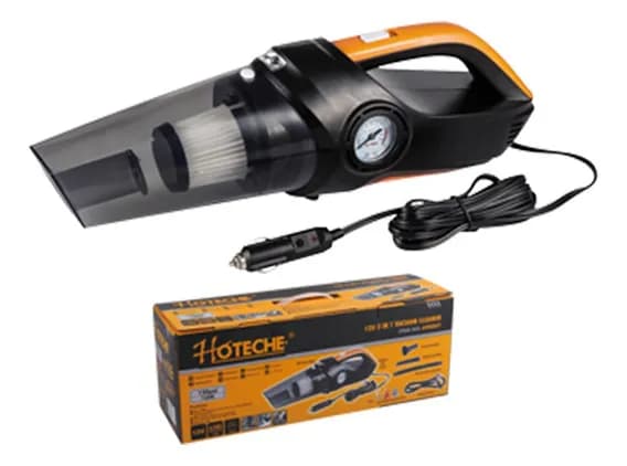 ASPIRADORA p/Carro 12v INFLADOR HOTECHE 150PSI 120W 690007
