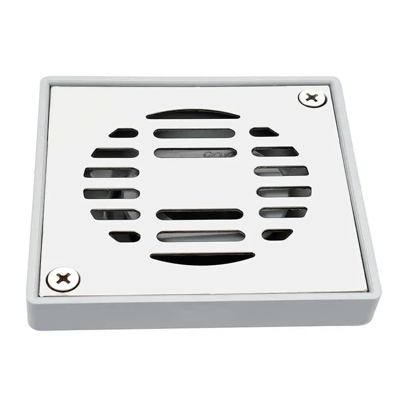 REJILLA DE PISO COFLEX INOX 4X4 PC-162 CUADRADA 042692 plastica c/rejilla acero inox