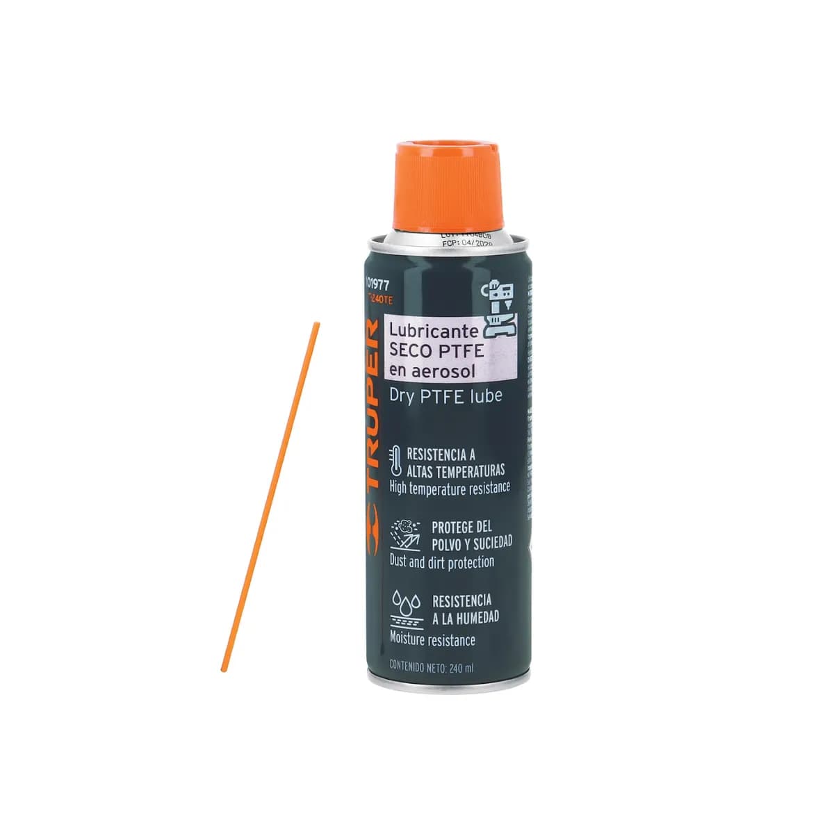 LUBRICANTE SECO PTFE TRUPER 240ML 101977
