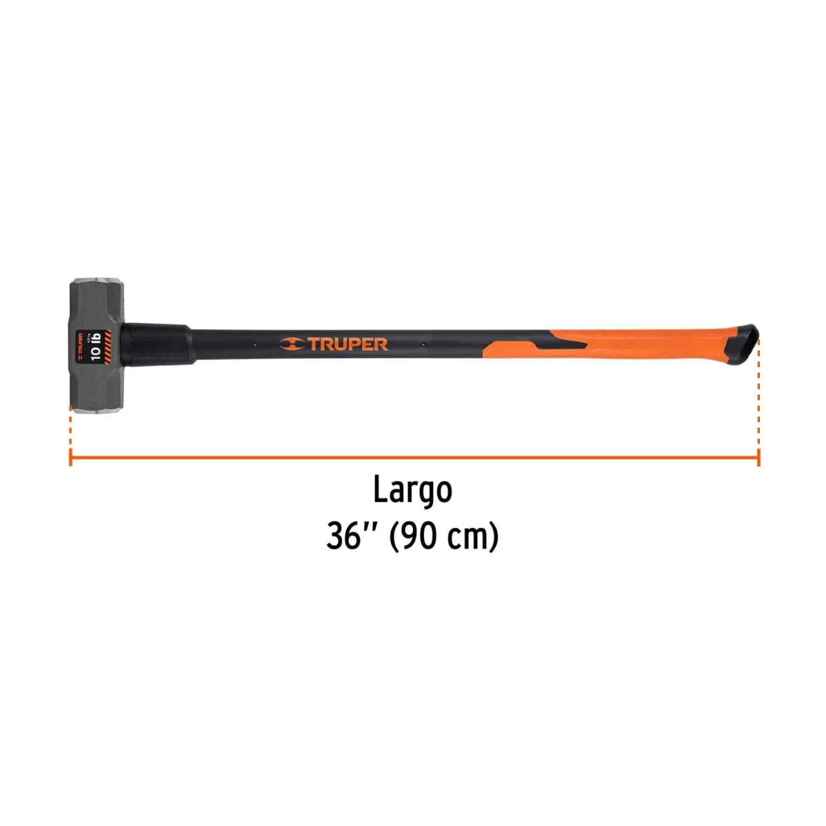 MASETA Truper 10 lib MGO/FIBRA MD-10F 16540