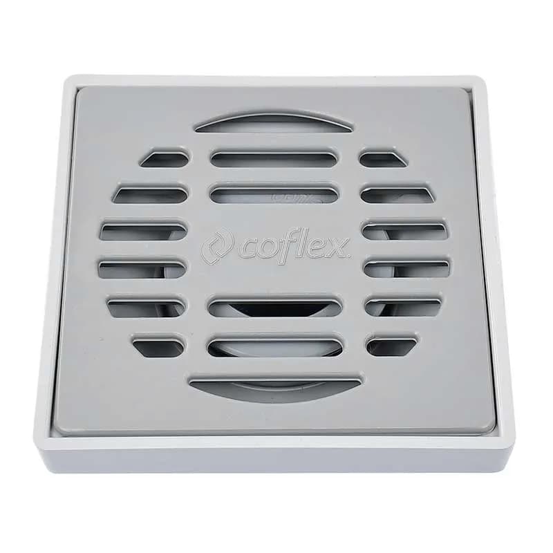 REJILLA DE PISO COFLEX 4X4 CUADRADA PC-160 046609 plastica