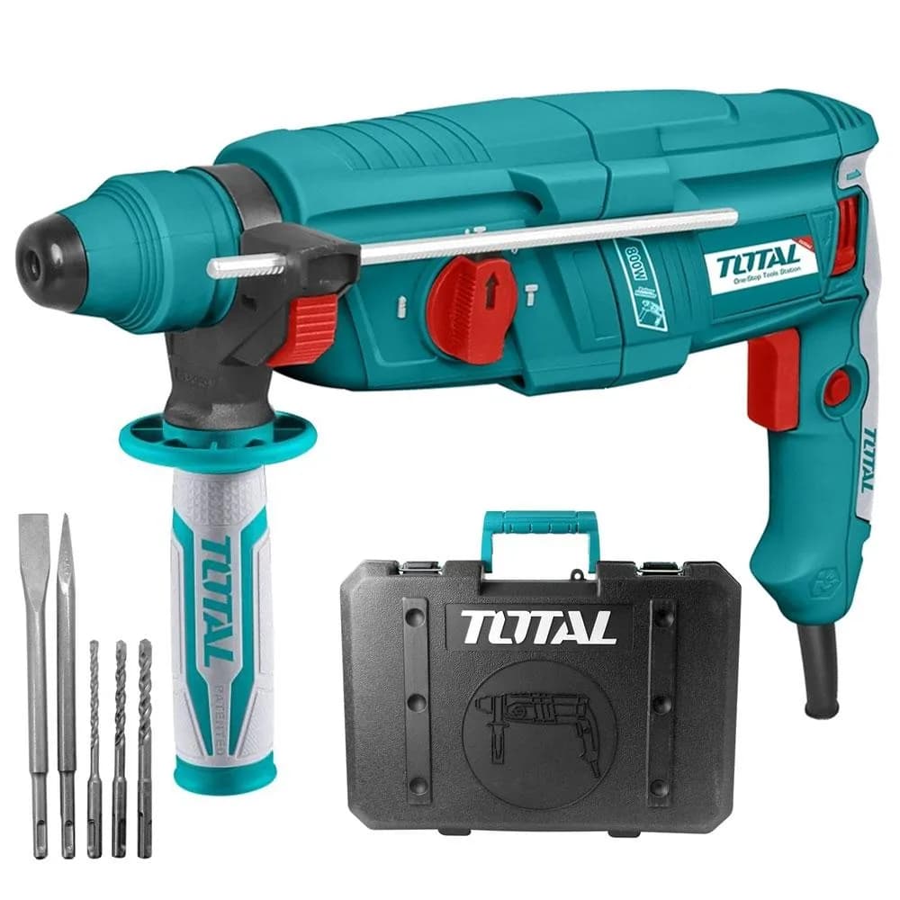 TALADRO ROTOMARTILLO TOTAL 800W SDS UTH308268-2