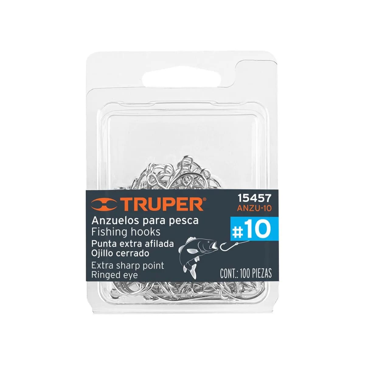 Unidad Anzuelos #10 P/PESCA TRUPER 15457