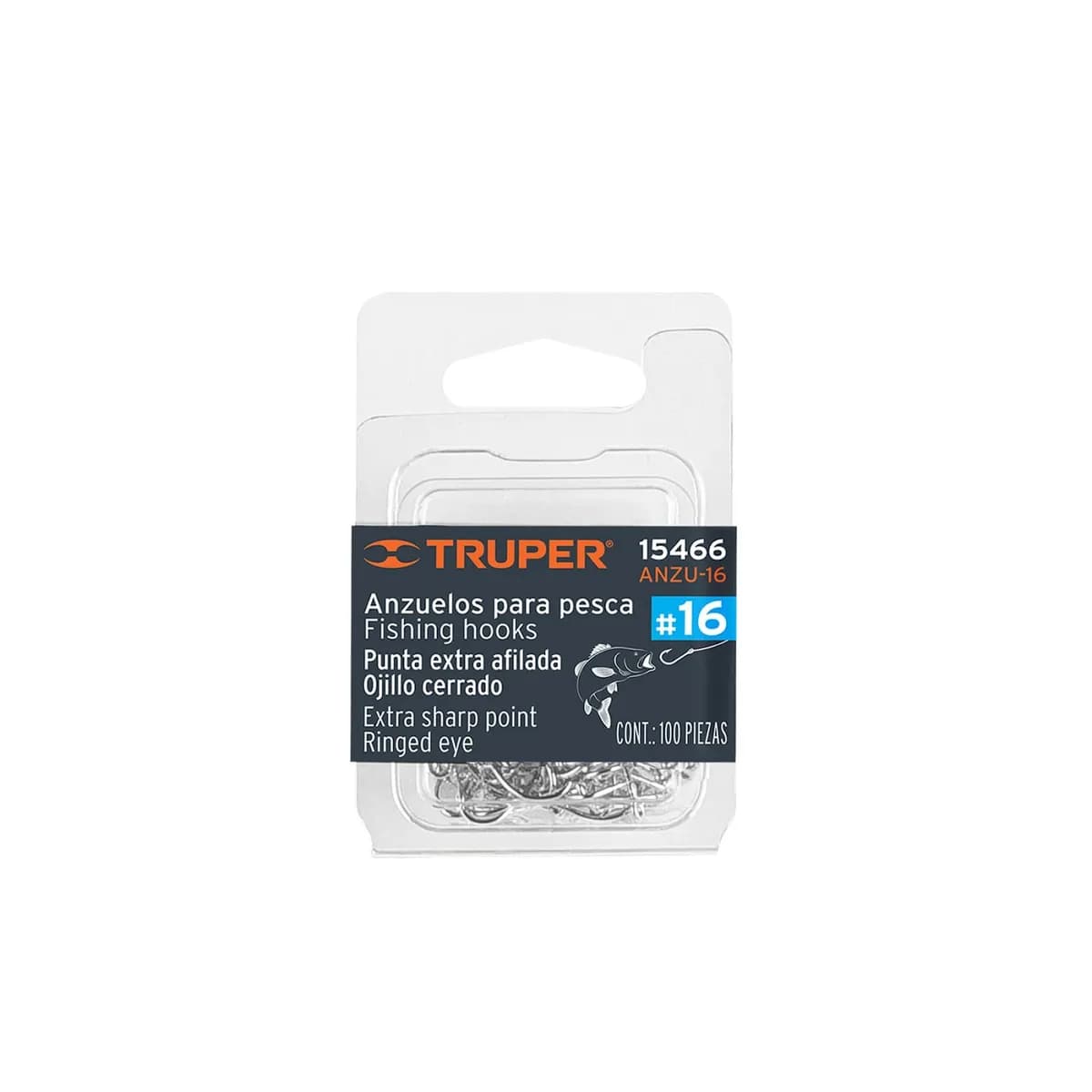 Unidad Anzuelos #16 P/PESCA TRUPER 15466