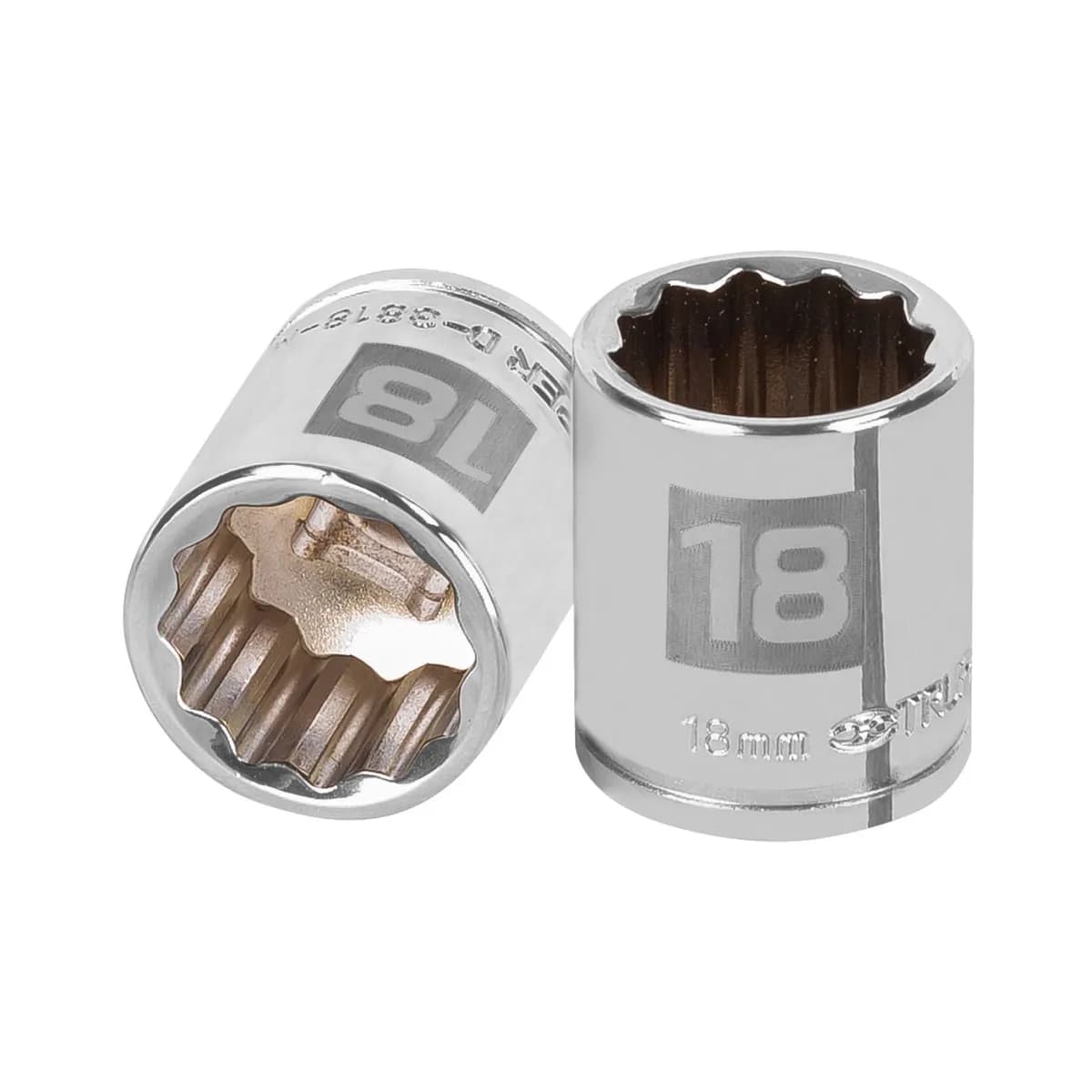 CUBO 18MM X 3/8 ESTRIADO TRUPER D-5218-M MECANICO 12 CARA 7501206647776 13638