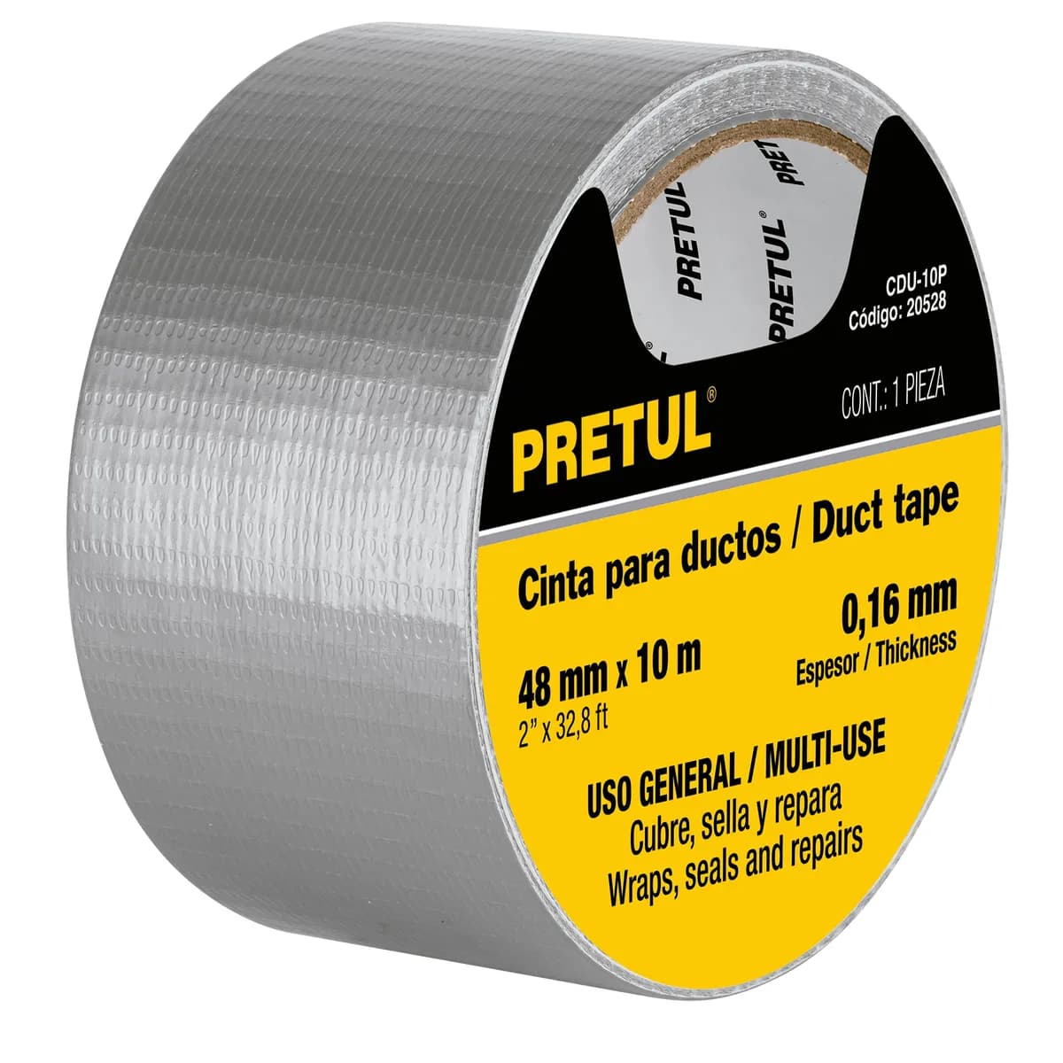TAPE DUCTO PRETUL 2 X33FT CDU-10P 20528
