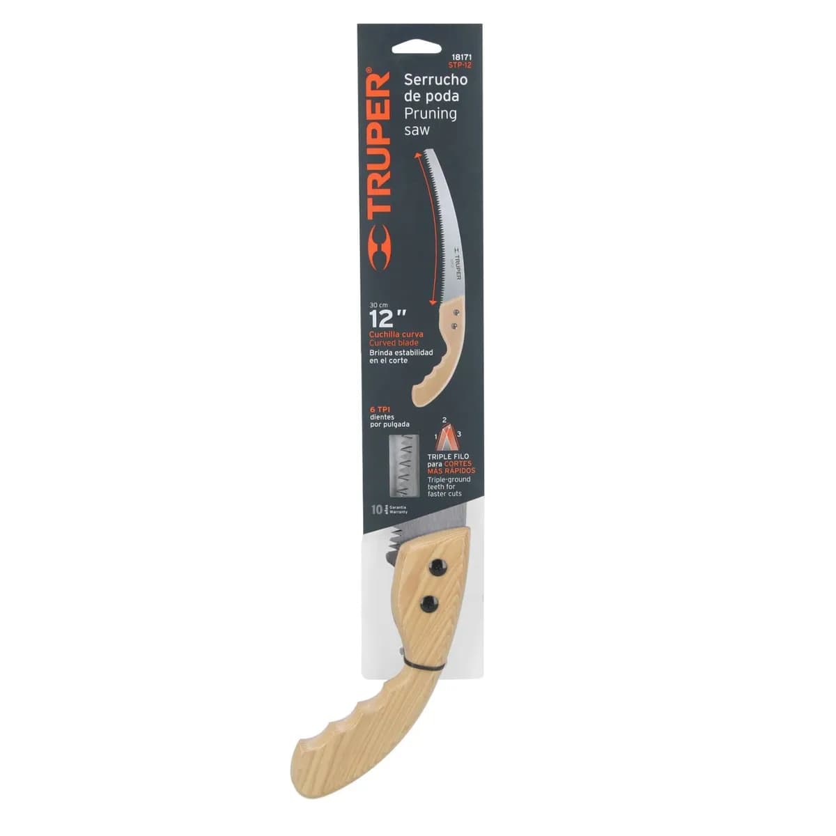 SERRUCHO CURVO TRUPER P/PODAR STP-12 18171