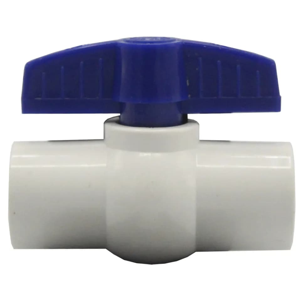 LLAVE BOLA PVC ULTRA 1/2 UP0970H M/AZUL