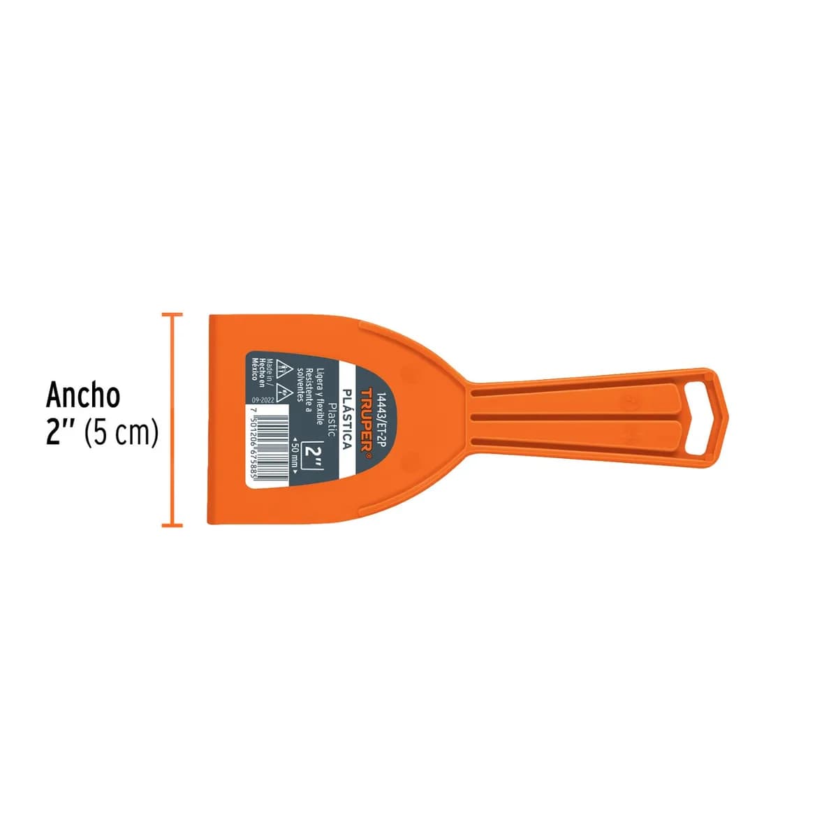 ESPATULA PLASTICA TRUPER 2 ET-3P 14443