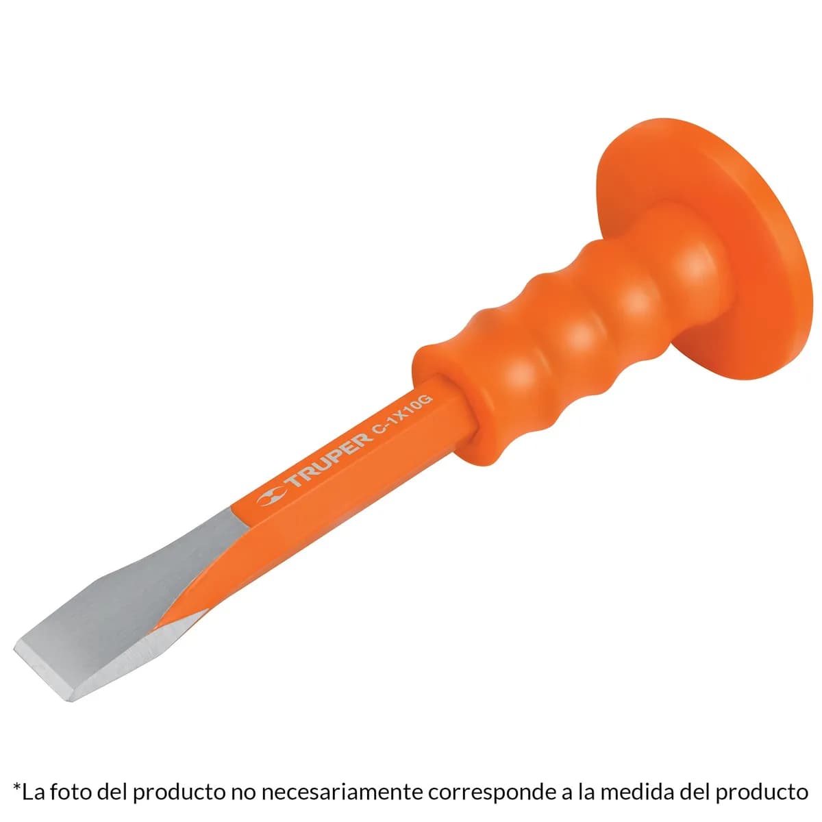 CINCEL PLANO C/PROTECTOR TRUPER 7/8X10 12274