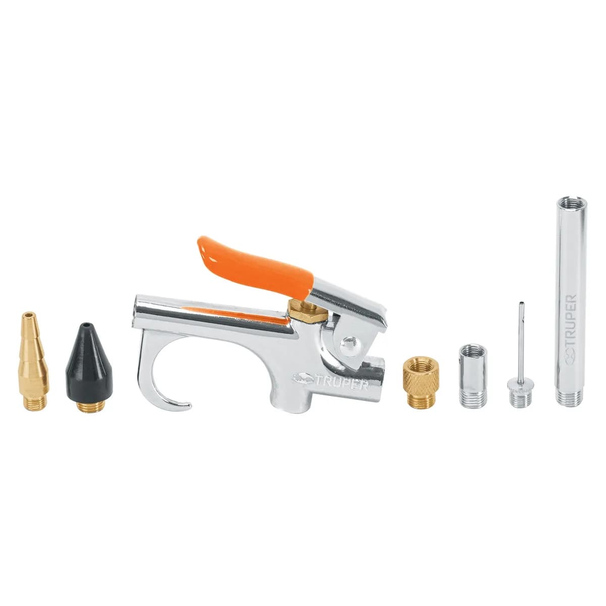 JUEGO PISTOLA SOPLETE C/6 TRUPER JAN-7 19078