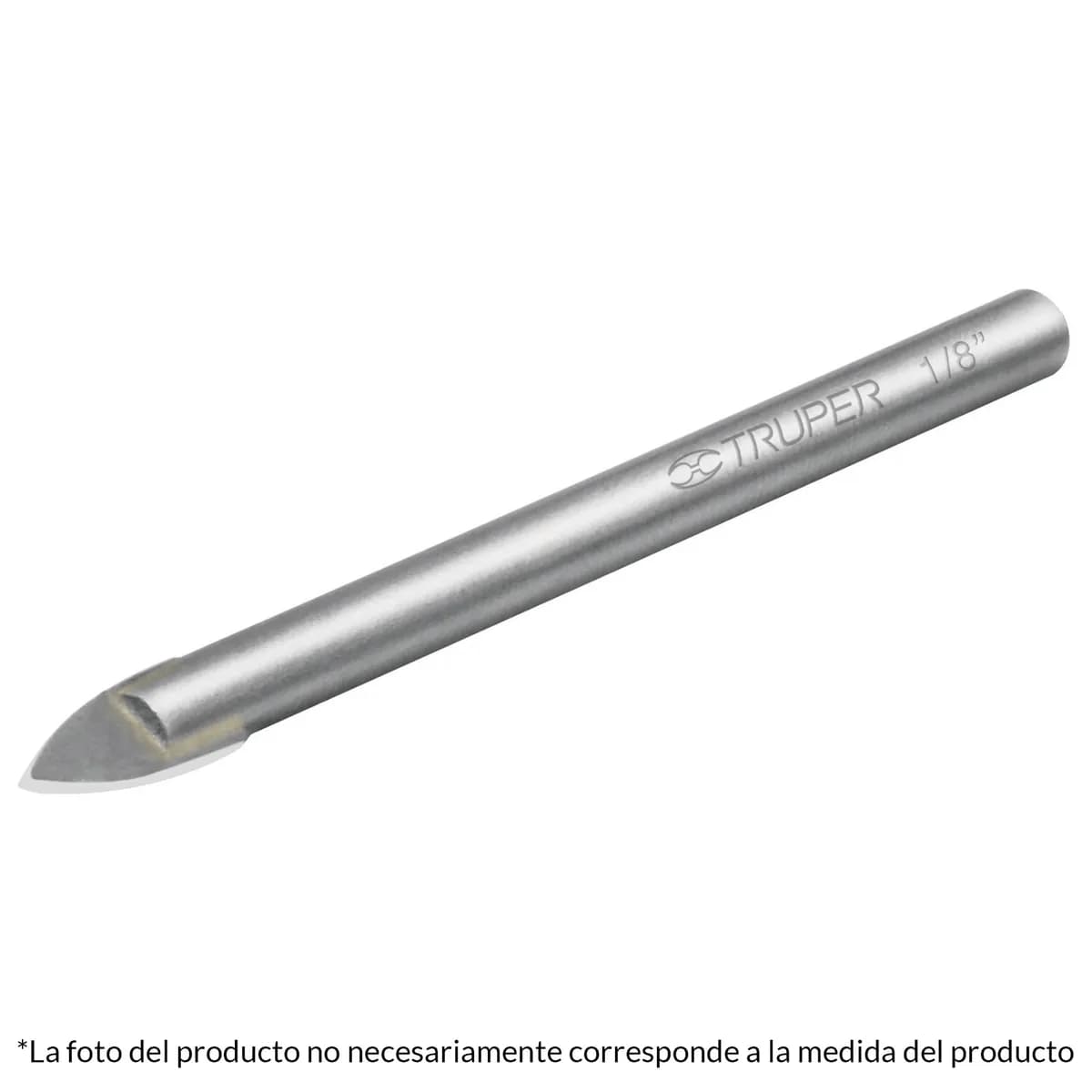 Barrena p/vidrio 3/16 ceramica azulejo TRUPER 11701 bvi-3/16