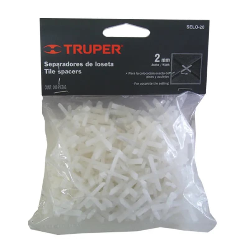 SEPARADOR 2mm CERAMICA 2MM Truper 200/1 SELO-20 12972