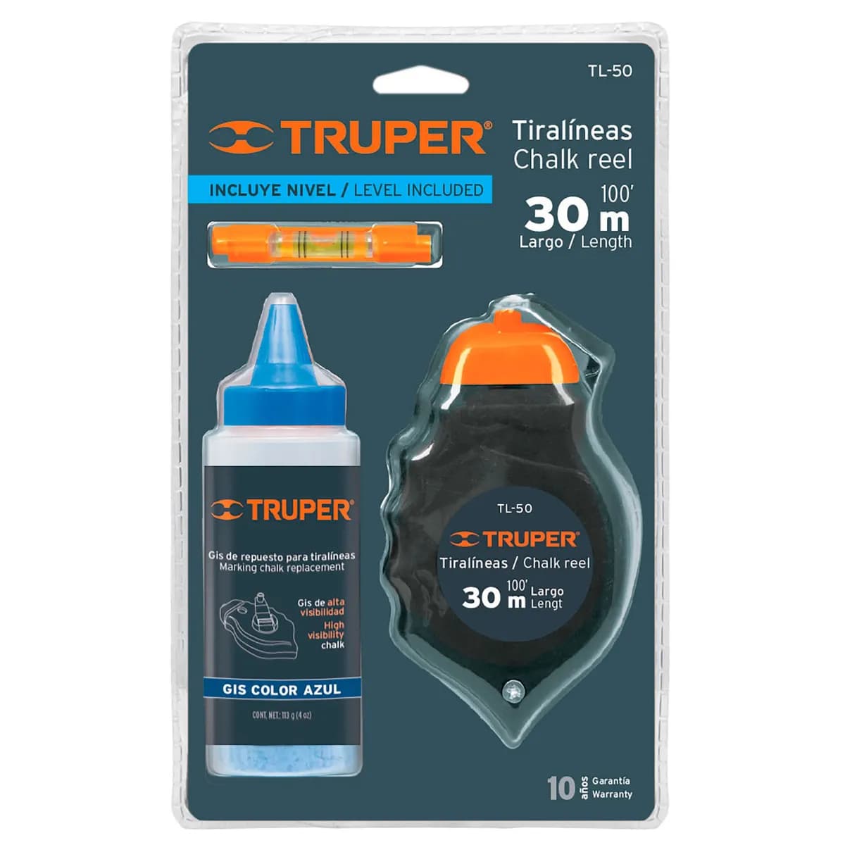 TIRALINEAS 30metros TRUPER tl-50 30m 18574