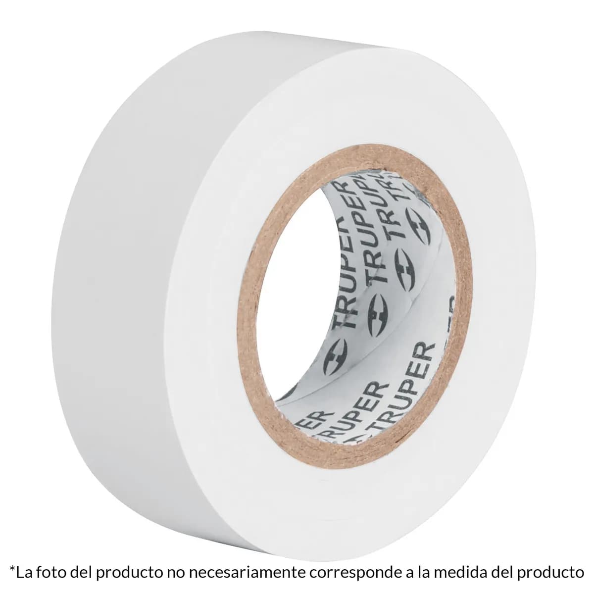 Tape vinil truper BLANCO 12506 electrico