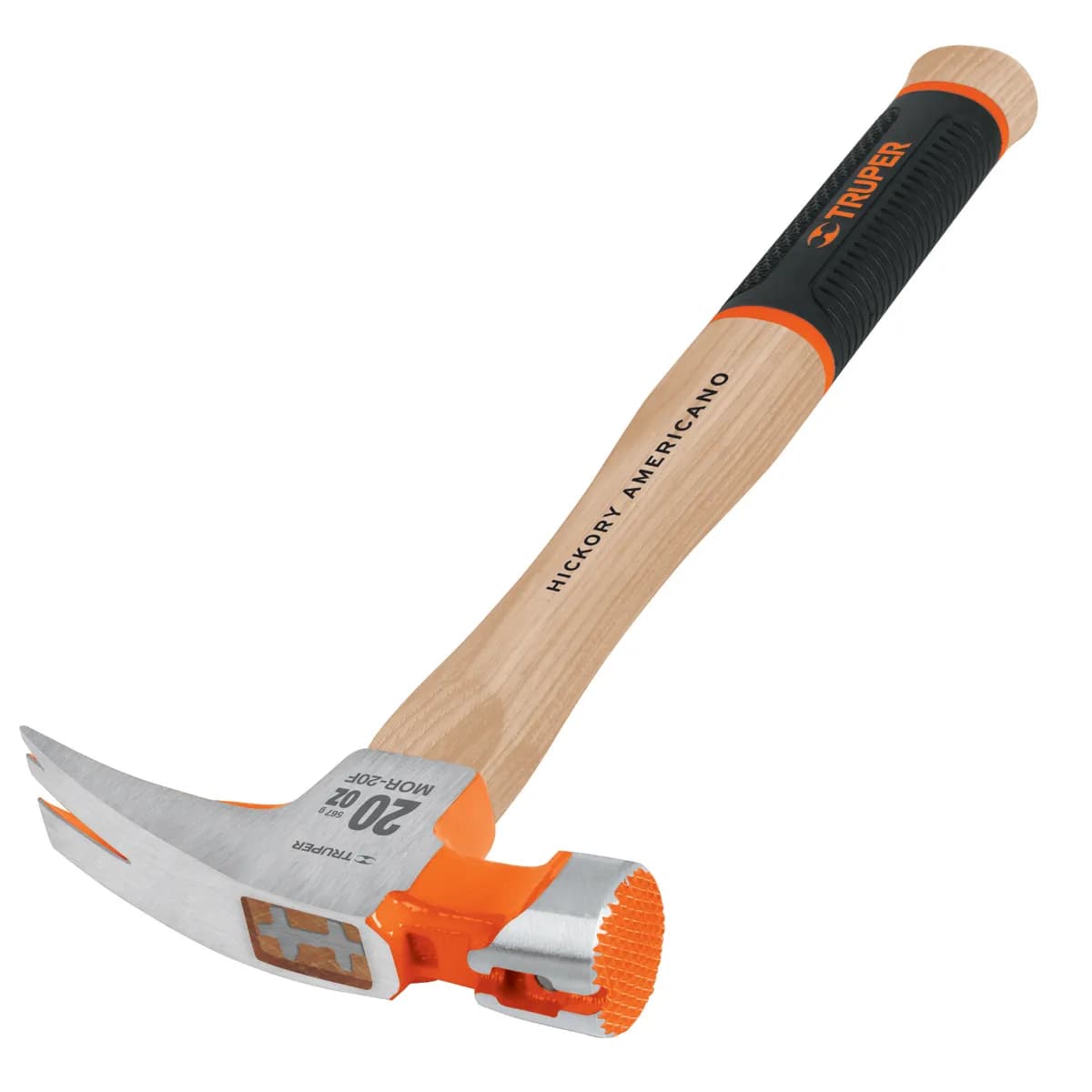 MARTILLO TRUPER 20onz UÑA RECTA MOR-20F M/MADERA 16663